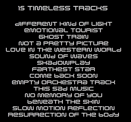 ET track listing